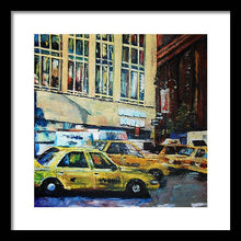 Load image into Gallery viewer, Yellow Congestion - Framed Print