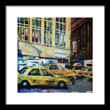 Load image into Gallery viewer, Yellow Congestion - Framed Print